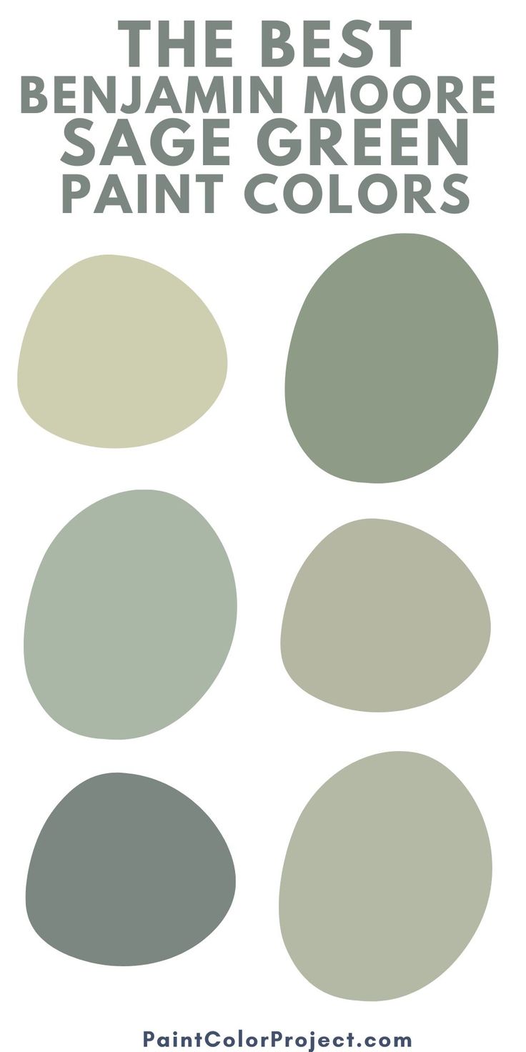 the best benjamin moore sage green paint colors