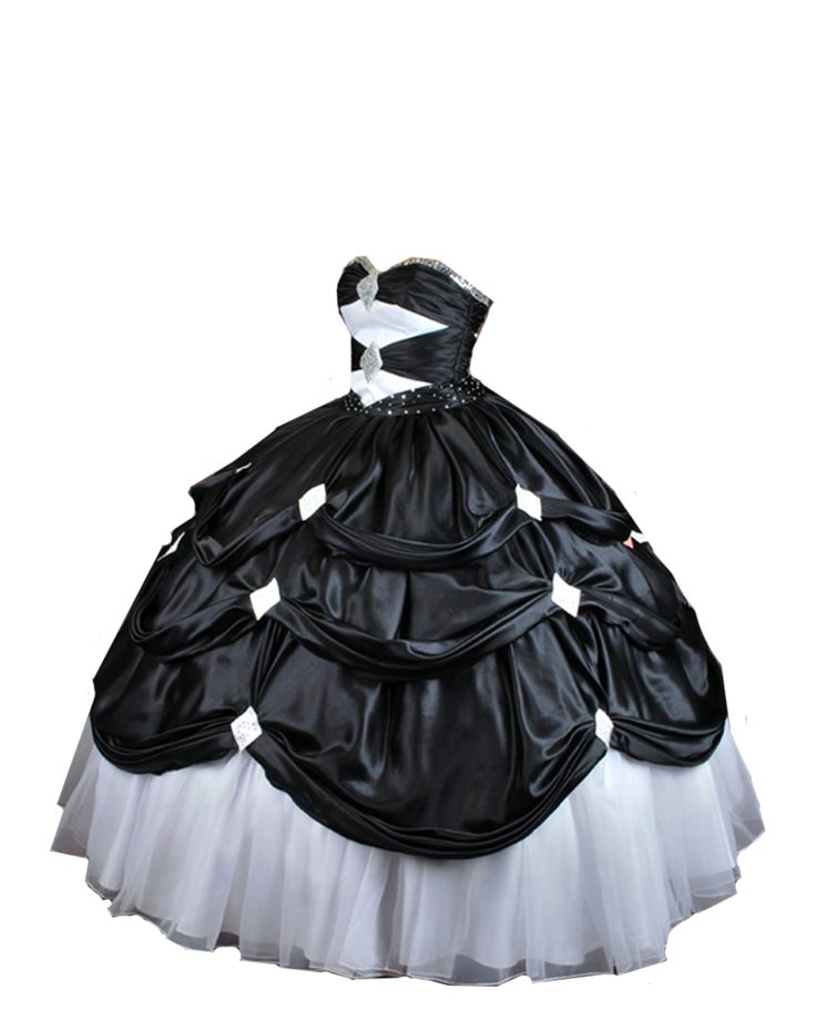 Black And White Ball Gown, Black White Gown, Black And White Evening Dresses, Black And White Long Dresses, Ball Gown Black, Black And White Ball, White Ball Gown, Masquerade Ball Gowns, White Evening Dresses