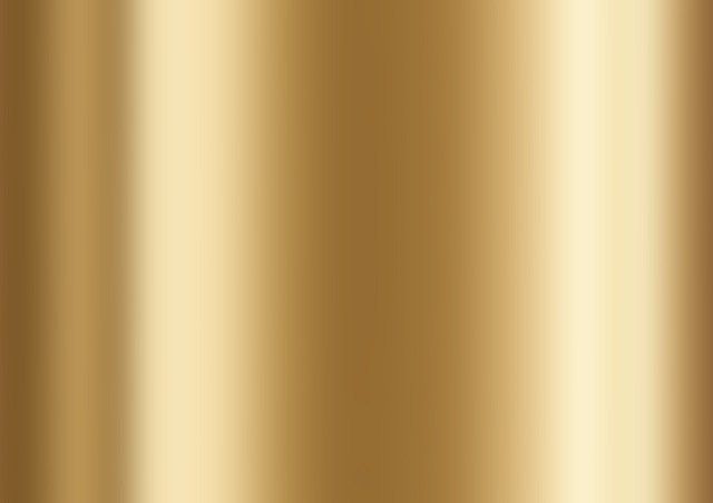 a gold metallic background with horizontal stripes