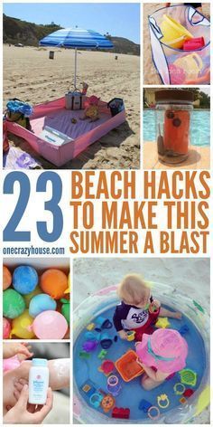 beach hacks to make this summer a blast for the kiddie in your life