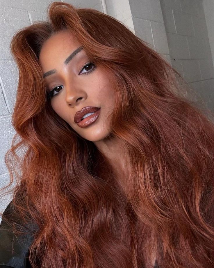 Hair Inspo Long Layers, Red Copper Balayage, Cowgirl Hairstyles, Dark Cowboy, Hair Inspo Long, Copper Hair Dark, Cowboy Copper, Red Hair Looks, Copper Red Hair