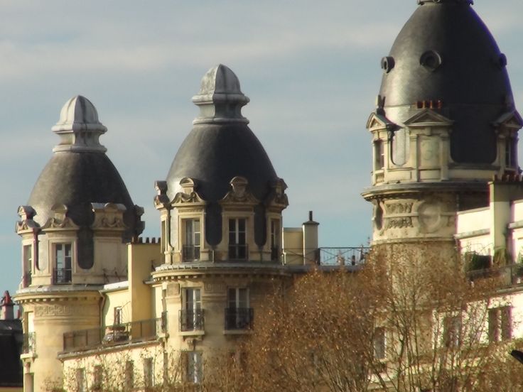 some very pretty buildings with big domes on top