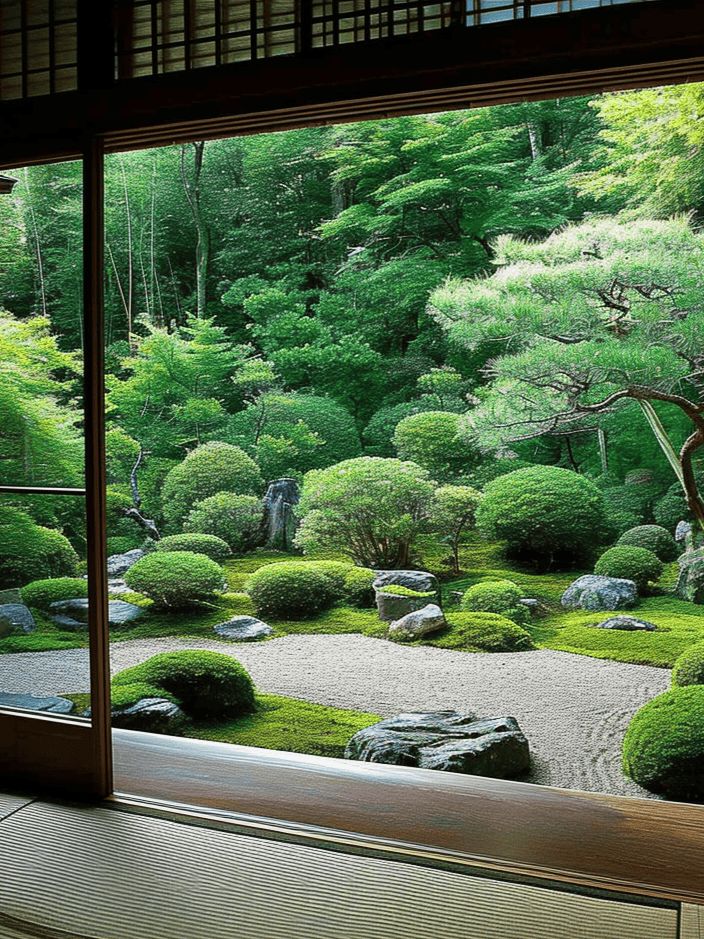 Zen Garden Ideas, Japanese Inspired Garden, Garden Pathways, Japanese Garden Landscape, Backyard Garden Diy, Zen Garden Design, Japanese Zen Garden, Japanese Room, Japan Garden