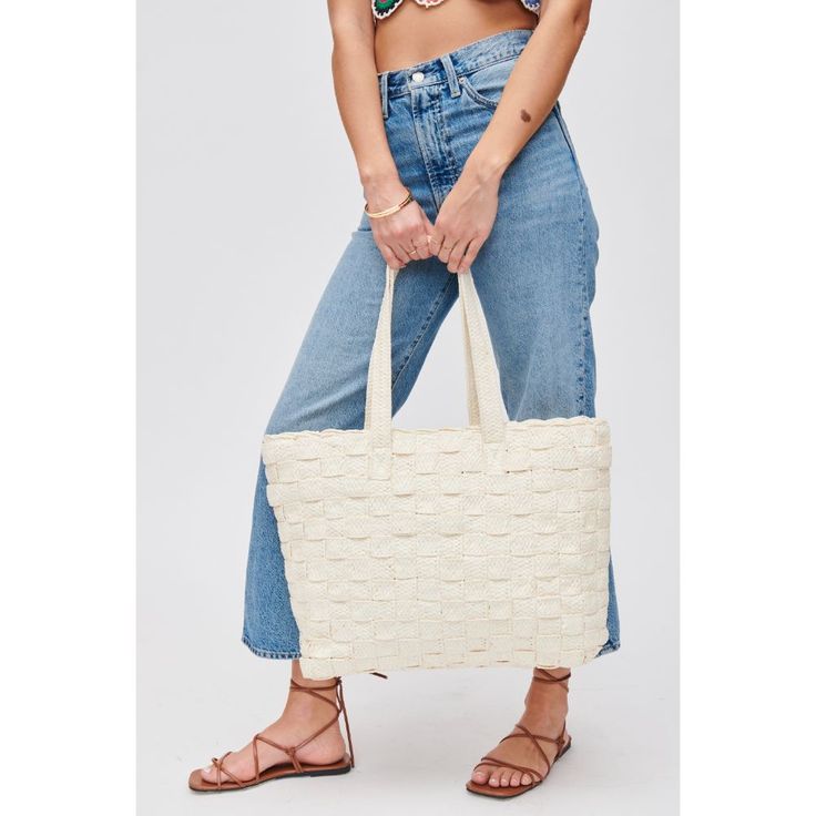 The tote that's sure to bring the sunshine with you wherever you go! This woven straw bag is perfect for a day at the beach, a picnic in the park, or just running errands around town. With its eye-catching gold hardware, you'll surely stand out from the crowd. Getting into your bag couldn't be easier—just pop open the magnet closure and explore all that it has to offer. On the inside, you'll find a fabric-lined interior ready to store your favorite things. Not one, but two pockets make easy work Festival Shop, Easy Work, Picnic In The Park, Wedding Bag, Day At The Beach, Hat Shop, The Sunshine, Sale House, Wedding Shop