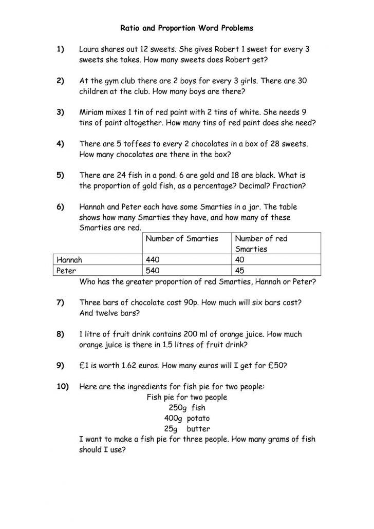 6 Direct And Inverse Proportion Worksheet With Answers Direct And Inverse Variation Worksheet Direct Variation Proportions Worksheet Word Problems