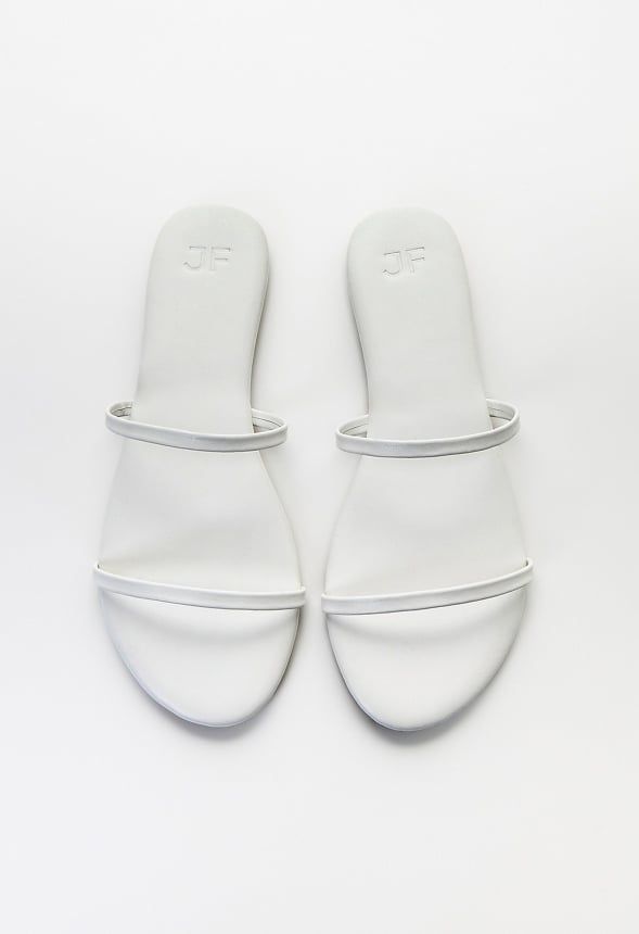 Toni Flat Slide Sandal Fashion Shoes Sandals, Flat Sandals, Slide Sandals, Bright White, Shoes Sandals, Fashion Shoes, Sandals, Green