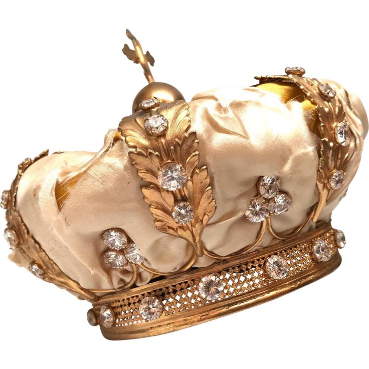 RARE Antique Nineteenth Century French Gilded Bronze Couronne Royale, Royal Santos Crown Britney Spears, Kristina Webb, Crown Decor, French Collection, Crown Royal, Decorative Art, Tiaras And Crowns, Rare Antique, All About Fashion