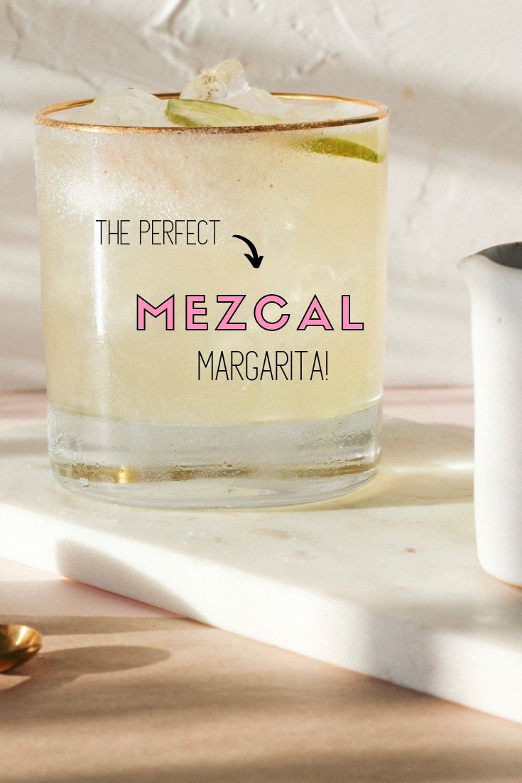 Easy Mezcal Cocktails Recipes, Drinks With Mezcal, Mezcal Margarita Recipe, Easy Mezcal Cocktails, Smokey Margarita Recipe, Atlanta Brunch, Shots Alcohol Recipes, Mezcal Margarita, Simple Syrup Cocktails