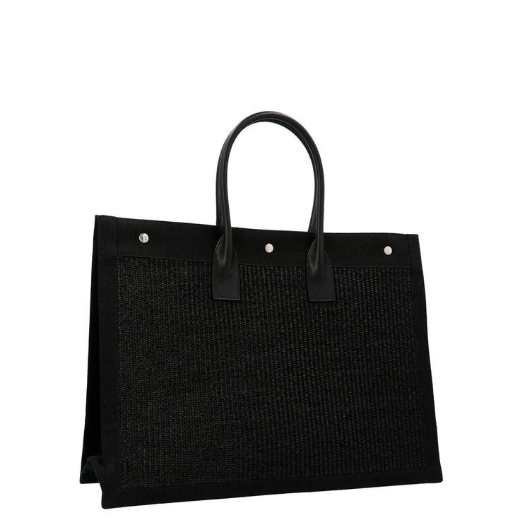 Saint Laurent Paris Tote Bag Black Saint Laurent Handbags, Saint Laurent Bags, Tote Bag Black, Saint Laurent Paris, Rive Gauche, Saint Laurent Bag, Black Tote Bag, Limited Time, Black Color