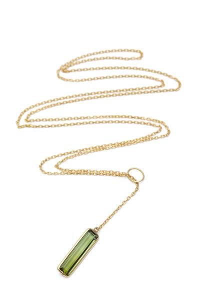 The green is definitely colour of any season and can be worn with anything. We are happy to present one of our favourites - slim and sexy Tourmaline Lariat Necklace.  Necklace is made in 18K yellow gold and hand selected gemstones from all over the world. #greennecklace #necklace #pendantnecklace Luxury Emerald Rectangular Pendant Necklace, Luxury Tourmaline Dangle Jewelry, Luxury Tsavorite Necklace, Green Lariat Jewelry With Adjustable Chain, Elegant Green Lariat Necklace As Gift, Green Lariat Necklace For Gift, Elegant Green Tourmaline Necklace, Elegant Green Tourmaline Necklaces, Green Lariat Necklace For Gifting