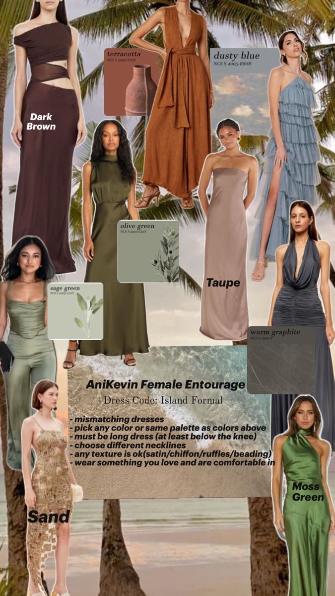 the different dresses are shown on this page