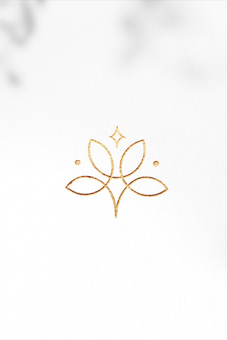 a white background with some gold designs on it