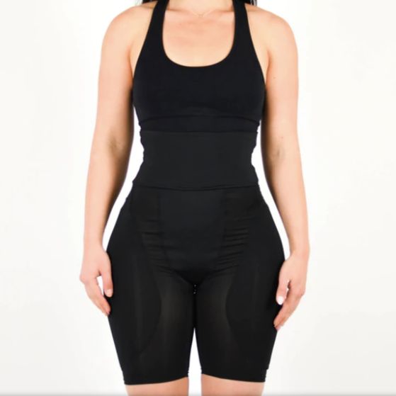 Get ready to achieve a BBL look in 5 seconds with our Hip Pad and Booty Lift Shapewear. Our shapewear doesn't over squeeze your hips, instead, it visually emphasizes your natural curves which help boosts your confidence. It is made of breathable material that makes it comfortable to wear all day without any form of discomfort. Material: Spandex Size Waist (in/cm) Hip (in/cm) XS-S 25.2-27.6/64-70 34.6-37/88-94 M 27.6-30/70-76 37-39.3/94-100 L 30-32.3/76-82 39.3-41.7/100-106 XL 32.3-35/82-89 41.7- Compressive Workout Shapewear With Built-in Padding, Shapewear With Built-in Bra For Yoga, Sculpting Shapewear With Built-in Bra For Workout, Compression Shapewear With Built-in Bra For Yoga, Gym Shapewear With Built-in Bra And Stretch, Compression Shapewear With Medium Bust Support For Workout, Full Coverage Smoothing Shapewear For Workout, Shapewear With Medium Bust Support For Workout, Compression Activewear With Medium Bust Support