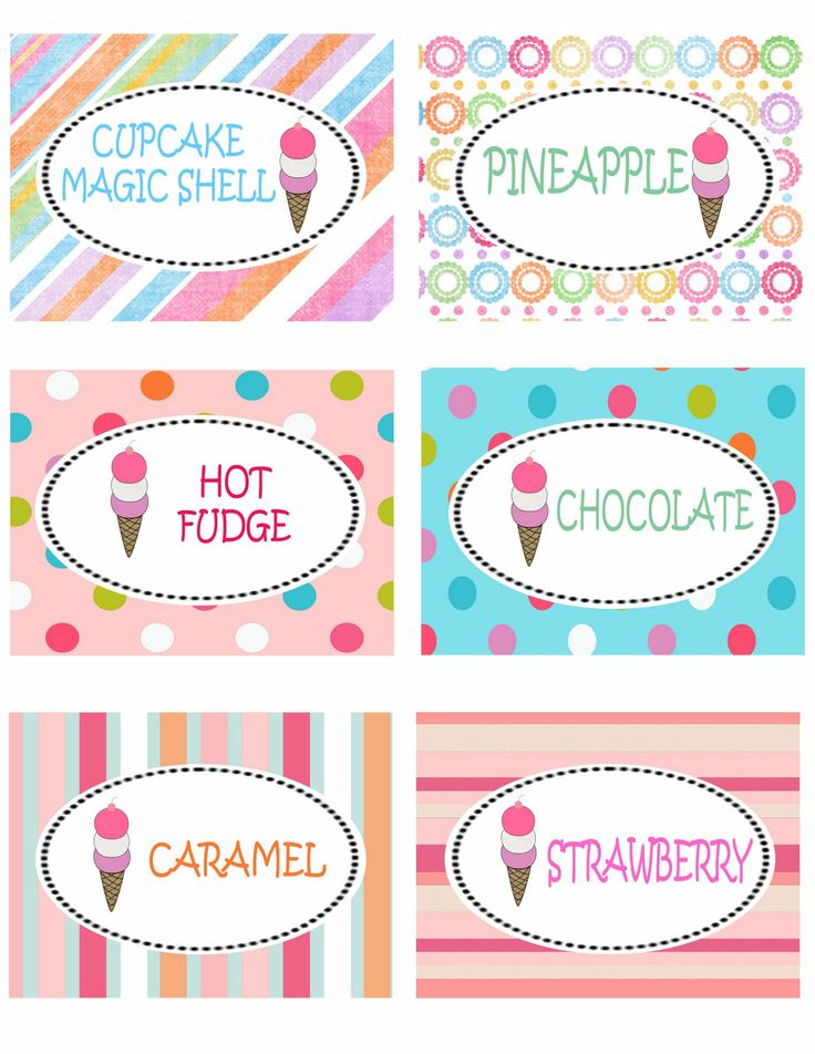 four different labels that say hot fudge, cranberry, and cupcake