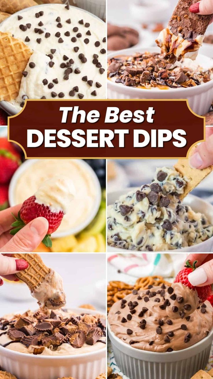 the best dessert dips to serve at any party