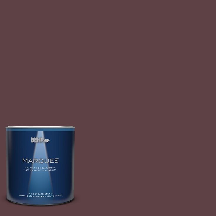 a can of marjoiee paint on a dark purple background with the words marjoiee written in white