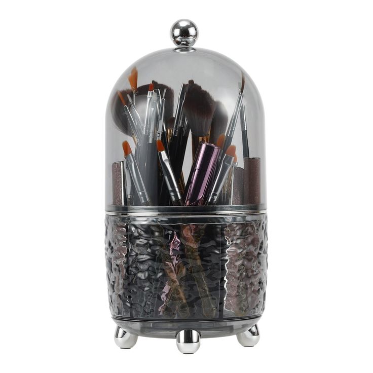 Item Function: 1. Made of quality material, this makeup brush cup is safe to use. 2. Unique design, fashionable and elegant, suitable for your daily life. 3. This makeup brush organizer has separate slots inside to keep your items organized. 4. This is a good gift that you can give to your family, friends, and loved ones on Mother's Day, Christmas, Valentine's Day, New Year, birthdays, and any other festivals. Specifications: Material: PET, Size: 24.5x12.5cm / 9.65"x4.92"(H*D), Package List: 1 P Vampire Christmas, Whimsigoth Makeup, Cosmetics Organization, Makeup Christmas Gifts, Gifts For Makeup Lovers, Makeup Brush Organizer, 00's Makeup, Brush Organizer, Makeup Brush Bag