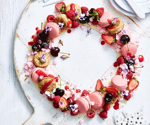 a white plate topped with lots of desserts