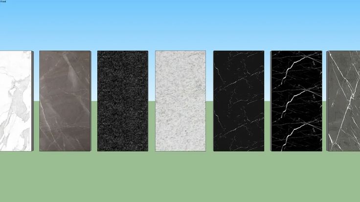 the different types of marble tiles are shown