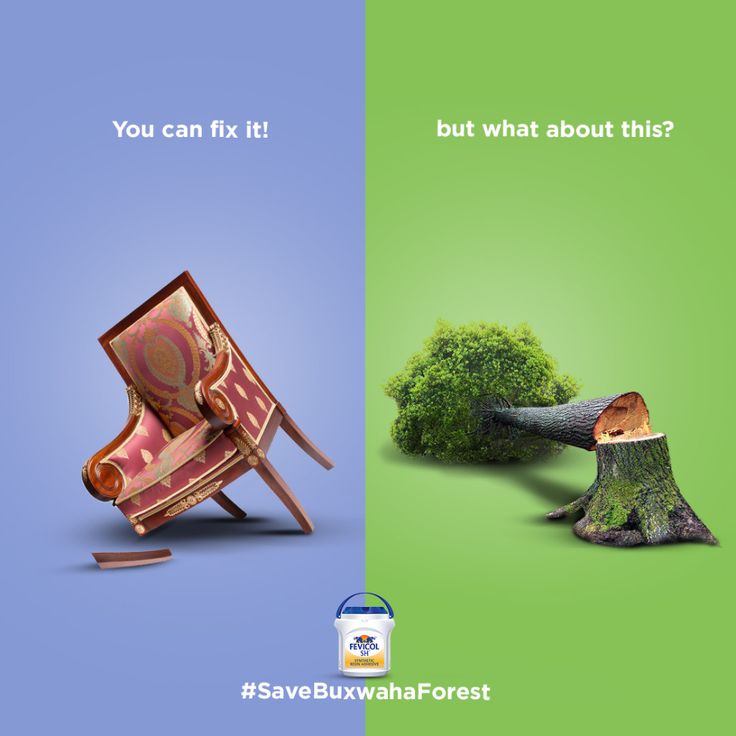 two different pictures one has a chair and the other has a tree stump