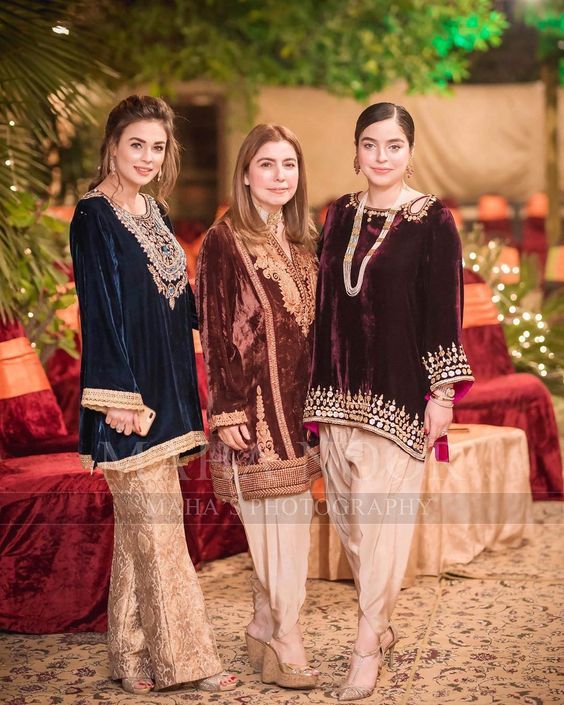 Velvet Pakistani Dress, Velvet Dresses Outfit, Pakistani Dresses Party, Pakistani Party Wear Dresses, Pakistani Formal Dresses, Nikkah Dress, Velvet Dress Designs, Pakistani Party Wear, Pakistani Fashion Casual