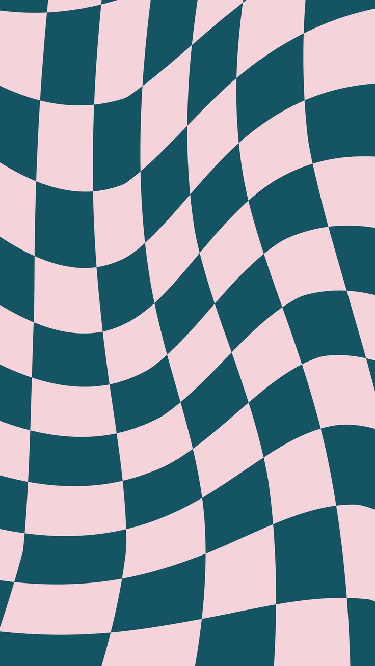 a blue and pink checkerboard pattern is seen in this image, it appears to be an optical illusion