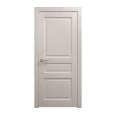 an open white door on a white background