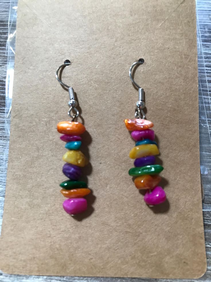 Hello, welcome to my page BaysHandmadeJewlery! I make handmade jewelry; earrings, and bracelets. Multicolor Nickel-free Crystal Earrings For Gift, Dangle Czech Glass Beaded Earrings, Dangle Beaded Earrings With Czech Glass, Colorful Beaded Czech Glass Dangle Jewelry, Colorful Czech Glass Dangle Beads Jewelry, Colorful Drop Earrings As A Gift, Handmade Rainbow Teardrop Jewelry, Colorful Czech Glass Dangle Jewelry, Unique Handmade Crystal Dangle Earrings