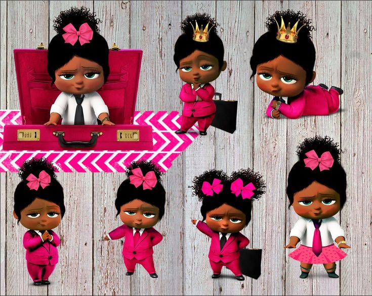 African American Girl Boss Baby Clipart, Boss Baby Girl, instant download, Boss baby clipart Craft Party Invitations, Boss Baby Girl, Baby Party Favors, Blog Backgrounds, Rose Party, Rabbit Dolls, Baby Birthday Party