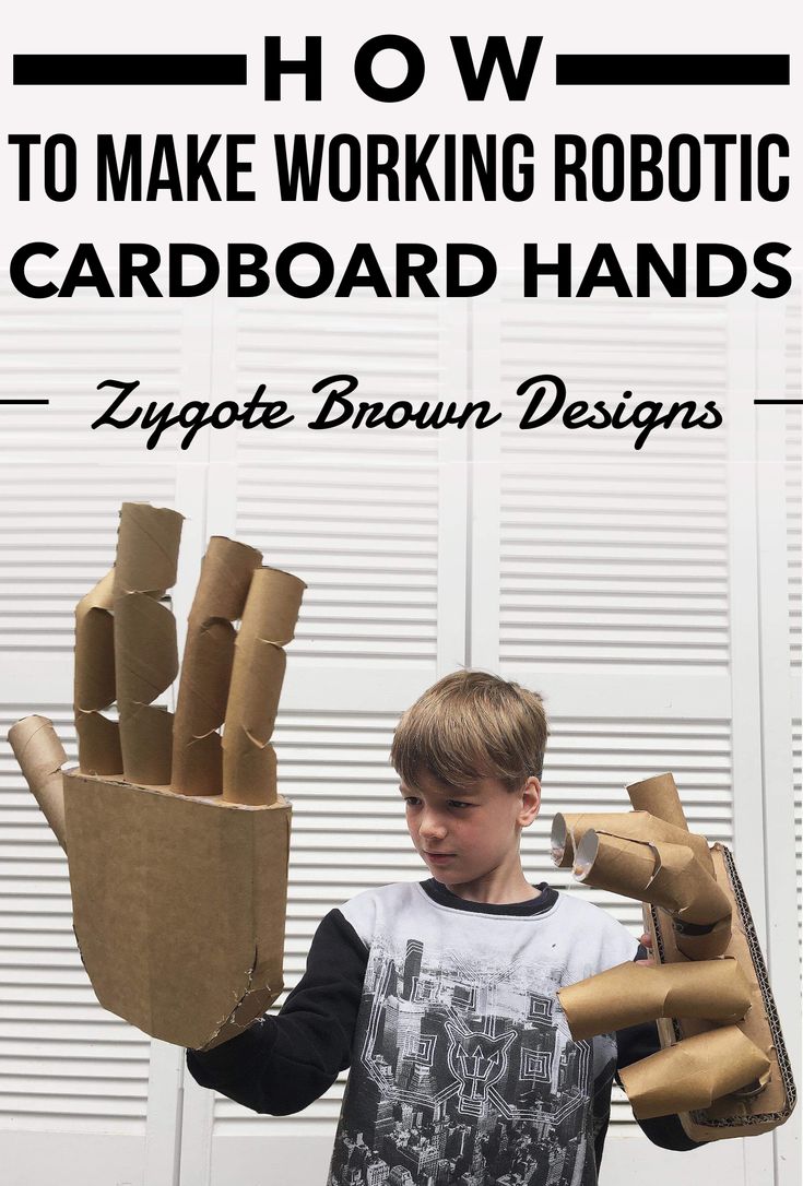 Cardboard Hand Robot, Robot Hand Diy, Cardboard Robot Costume, Cardboard Crafts Ideas, Cardboard Costumes Diy, Cardboard Cosplay, Cardboard Puppet, Giant Costume, Cardboard Costumes