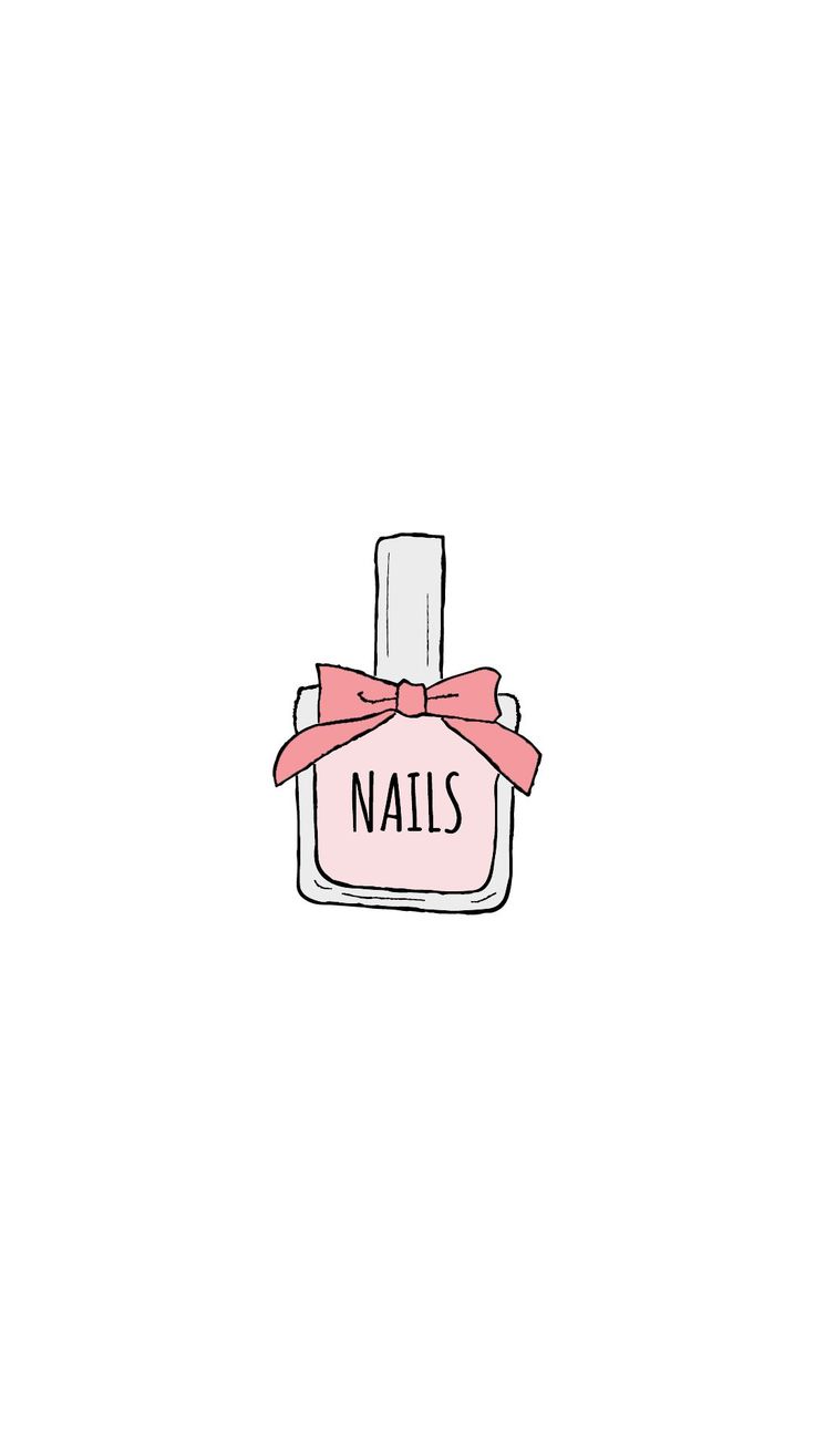 Drawn Icons, Nail Polish Bottle, Icon Template, Instagram Highlight Cover, Nail Logo, Hand Drawn Icons, Insta Icon, Nail Polish Bottles, Instagram White