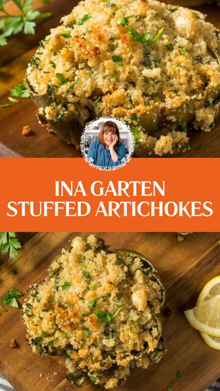 Ina Garten Stuffed Artichokes Best Stuffed Artichoke Recipe, Italian Stuffed Artichokes Recipes, Globe Artichoke Recipe, Stuffed Artichoke Hearts, Stuffed Artichokes Italian Bread Crumbs, Artichoke Recipes Canned, Artichoke Appetizer Recipes, Fresh Artichoke Recipes, Stuffed Artichoke Recipes