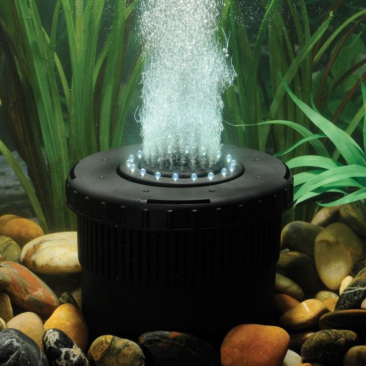 Pond Boss Pond Aerator with LED Lights DPAR Pond aerator, Backyard