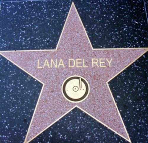 the star for lana del ray on the hollywood walk of fame