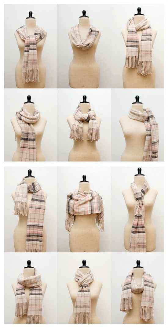 38 Trendy Ways to Tie A Scarf! Ways To Tie A Scarf, Tie A Scarf, Mode Tips, Ways To Wear A Scarf, How To Wear A Scarf, Scarf Tying, How To Wear Scarves, Dandy, Scarf Styles