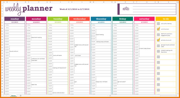 a printable weekly planner is shown in this screenshote image, with the words weekly