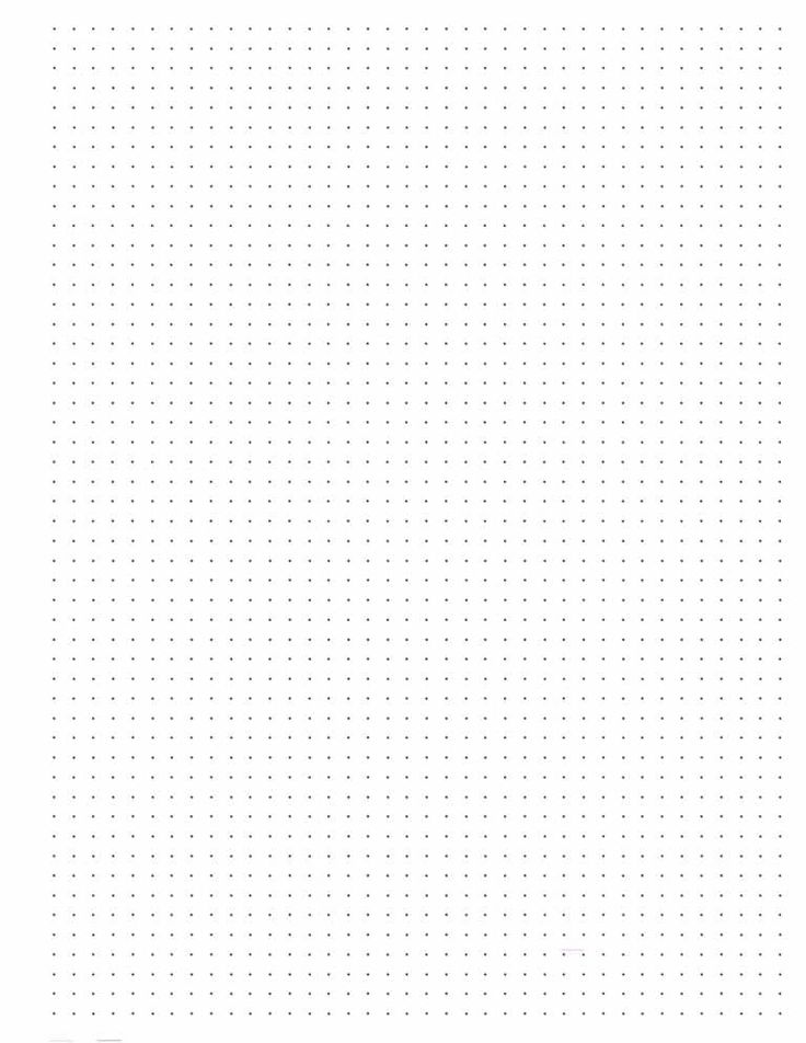 a white sheet of paper with small dots on the bottom and one line at the top