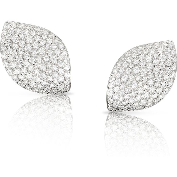 Pasquale Bruni - Aleluiá Earrings in 18k White Gold with White Diamonds Pasquale Bruni, Natural Contour, Ethereal Beauty, White Diamonds, Precious Moments, Celebration Of Life, Diamond White, Labor, Timeless Elegance