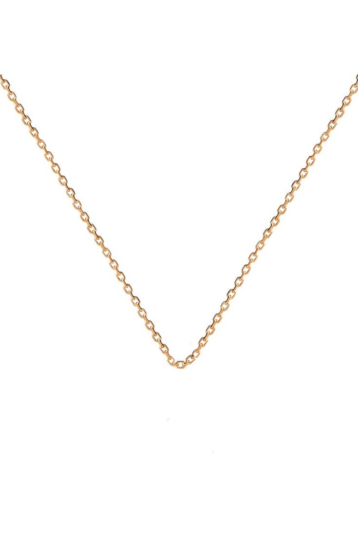 14k solid gold dainty cable link chain necklace available in your choice of length and gold color, wear it by itself or add the lockets and charms of your choice. Comes gift ready Rose Gold Necklace With Cable Chain And Round Pendant, Rose Gold Necklace With Round Pendant And Cable Chain, 14k Rose Gold Chain Necklace With Round Pendant, Delicate Rose Gold Cable Chain Necklace, Minimalist Rose Gold Charm Necklace With Cable Chain, Minimalist Rose Gold Necklace With Cable Chain, Elegant Oval Link Charm Necklace For Gifts, Everyday Rose Gold Cable Chain Necklace, Rose Gold Cable Chain Necklace For Everyday