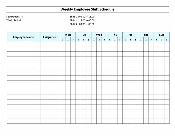 New Shift Schedules Templates #xls #xlsformat #xlstemplates #xlstemplate