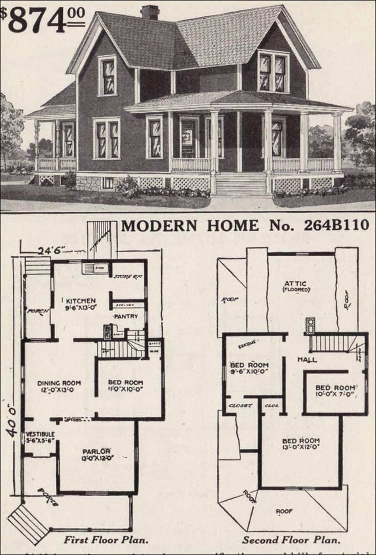 an old house with two floors and three stories on the first floor is shown in black and