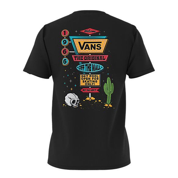 Motel 1966 T-Shirt | Shop Mens T-Shirts At Vans Surf Competition, Vans Store, Vans T Shirt, Guy Harvey, Mens T Shirts, Logo Graphic, Vans Shoes, Diner, Shirt Shop