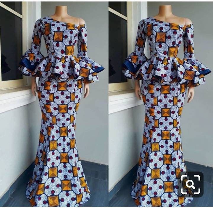 Africa Print, Beautiful Ankara Styles, Trendy Ankara Styles, Ankara Skirt And Blouse, Ankara Dress Styles, Ankara Designs, Africa Dress, Ankara Skirt, African Fashion Ankara