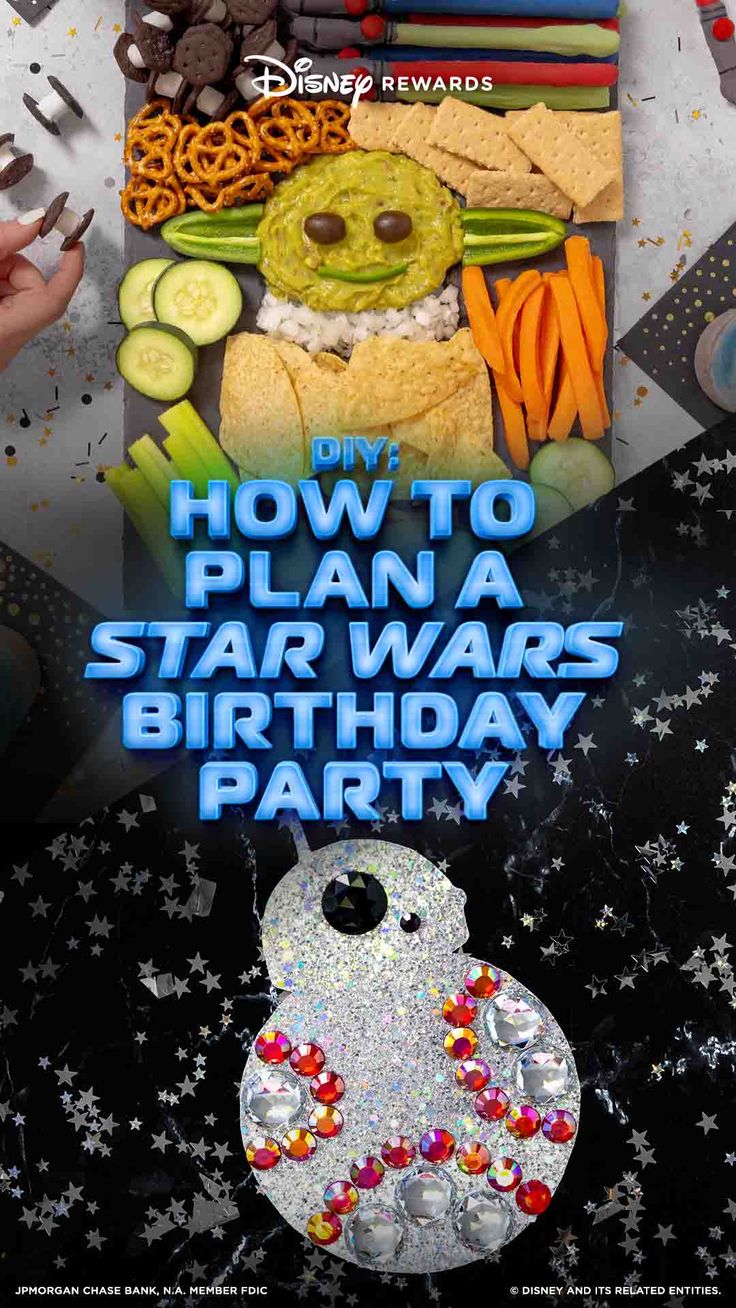 how to plan a star wars birthday party