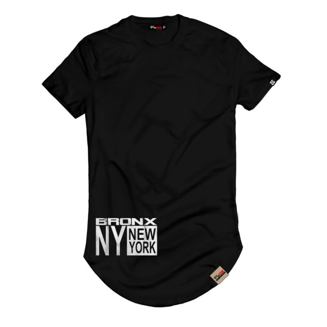 Camiseta LongLine Pintee Bronx New York Bronx New York, Bronx, Mens Polo, Men's Polo Shirt, Polo Shirt, Sports Jersey, New York, Mens Tops