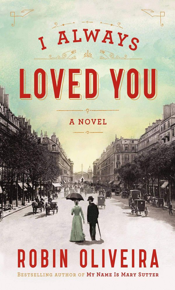 the cover of i always loved you by robin olvera, with an old street scene