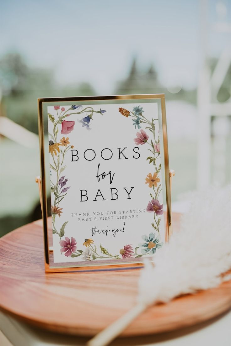 there is a sign that says babies are sweet please take a treat on the table