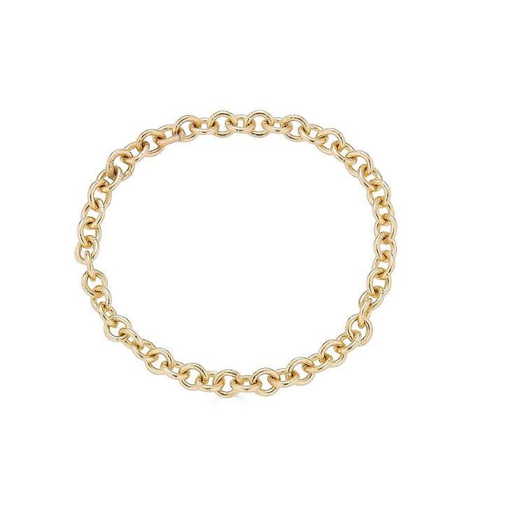 14k Yellow Gold Bracelet With Cable Chain, 14k Gold Link Jewelry For Anniversary, 14k Gold Chain Jewelry For Anniversary, Yellow Gold Cable Chain Jewelry For Anniversary, 14k Gold Oval Jewelry With Gold Chain, Yellow Gold Oval Link Rings Tarnish Resistant, Classic 14k Gold Jewelry With Oval Link, Classic 14k Gold Oval Link Jewelry, Everyday Fine Jewelry Chain Link