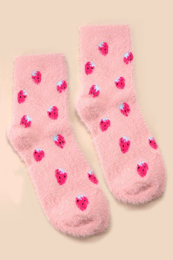 Warm Chinlon Soft Fleece Fuzzy Socks, made from soft chinlon fabric and lined with plush fleece, these socks offer luxurious warmth and comfort with every step. Whether you're lounging at home, curled up with a book, or keeping your feet toasty in bed, these fuzzy socks provide the perfect combination of softness and insulation. Chinlon fabric's smooth and soft texture makes it ideal for delicate undergarments. Stretchability and flexibility: Chinlon's elasticity provides a comfortable fit witho Super Soft Pink Socks For Indoor Use, Soft Pink Indoor Socks, Comfy Snug Pink Socks, Snug Super Soft Pink Socks, Super Soft Pink Socks, Comfy Warm Pink Socks, Super Soft Comfortable Pink Socks, Comfortable Super Soft Pink Socks, Comfy Pink Socks For Stocking Stuffers