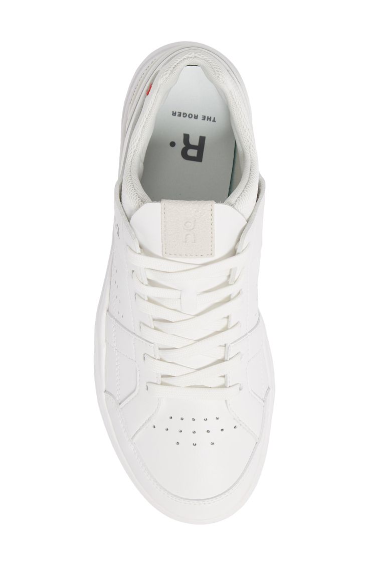 Designed in collaboration with tennis icon Roger Federer, this court-tech street sneaker puts performance comfort and agility under every step. Its padded interior sleeve pairs with a springy, energy-returning sole to keep you moving with sporty looks and no distractions. Style Name:On The Roger Clubhouse Tennis Sneaker (Men). Style Number: 6189340. Dynamic Low-top Tennis Sneakers, Functional Low-top Tennis Running Shoes, Functional Low-top Tennis Shoes, Low-top Tennis Shoes With Abzorb Midsole, Low-top Tennis Running Shoes With Abzorb Midsole, Sporty Tennis Sneakers With Air Cushioning, Low-top Running Shoes With Rubber Sole For Tennis, Functional Round Toe Tennis Sneakers, Sporty Air-cushioned Tennis Sneakers